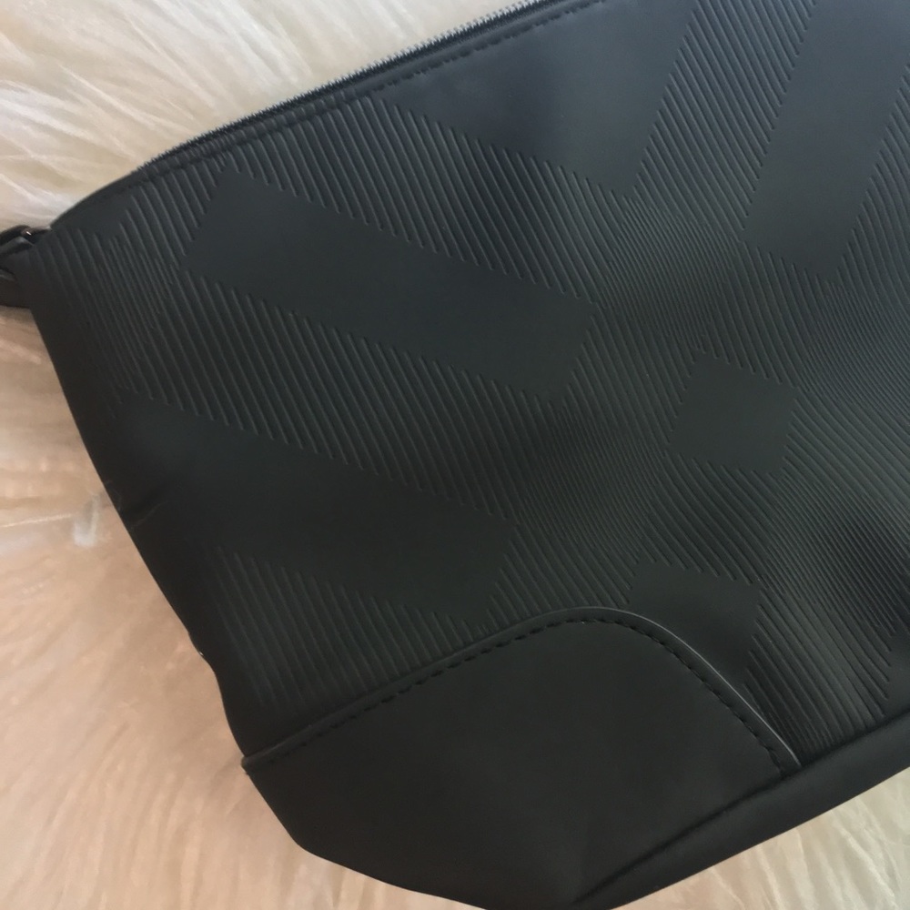 BURBERRY Beauty Cosmetic Pouch//black plaid